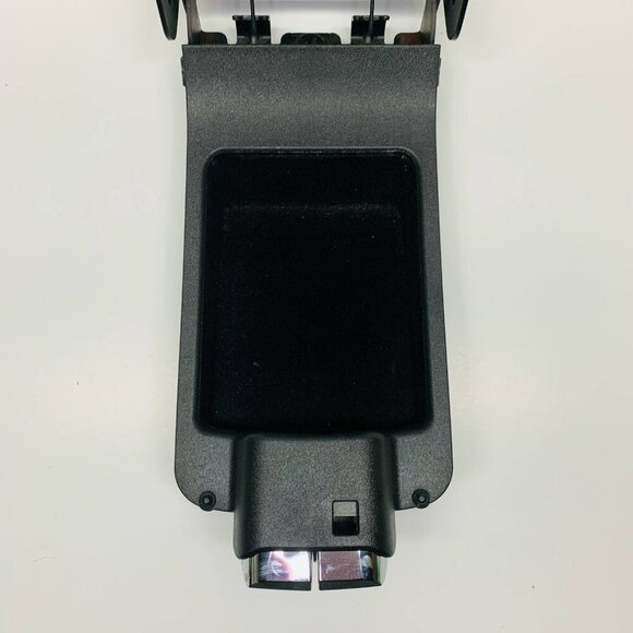 2010 - 2016 Cadillac SRX Center Console Lid Armrest Sliding Black Leather OEM - Picture 5 of 11